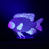 Paper-cut Fish 3D LED LAMP -  - TheLedHeroes