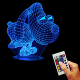 Robotic Dog Bulbing 3D LED LAMP -  - TheLedHeroes