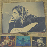 Nirvana - Kurt Cobain Wall Poster -  - TheLedHeroes