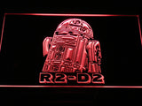 Star Wars R2-D2 Display Rare LED Sign - Red - TheLedHeroes