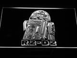 Star Wars R2-D2 Display Rare LED Sign - White - TheLedHeroes