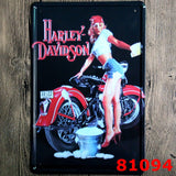 Harley Davidson 20x30 cm Tin Sign -  - TheLedHeroes