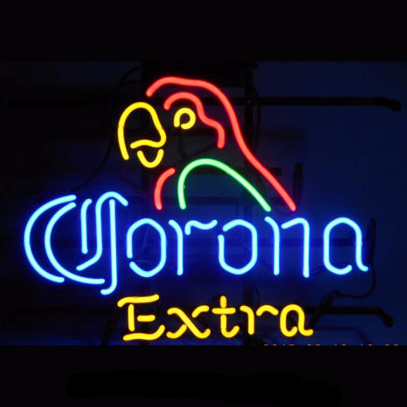 Corona Extra Parrot Neon Bulbs Sign 18x14 -  - TheLedHeroes
