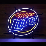 Miller Lite Logo Neon Bulbs Sign 17x14 -  - TheLedHeroes