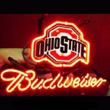New Ohio State Budweiser Neon Bulbs Sign 17x14 -  - TheLedHeroes