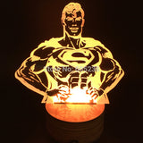 Superman 3D LED LAMP -  - TheLedHeroes