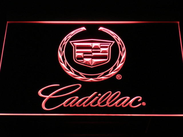 FREE Cadillac LED Sign - Red - TheLedHeroes