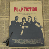 Vintage Pulp Fiction Wall Decor - Transparent - TheLedHeroes