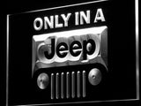 FREE Jeep only in LED Sign - White - TheLedHeroes