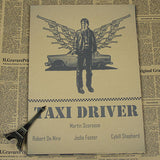 Taxi Driver Robert De Niro Wall Poster - Silver - TheLedHeroes