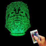 Chewbacca 3D LED LAMP -  - TheLedHeroes