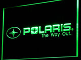 FREE Polaris Snowmobile LED Sign - Green - TheLedHeroes