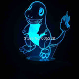 Charmander Pokemon 3D LED LAMP -  - TheLedHeroes