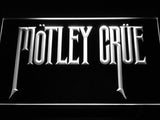Motley Crue Band Rock Bar LED Sign - White - TheLedHeroes