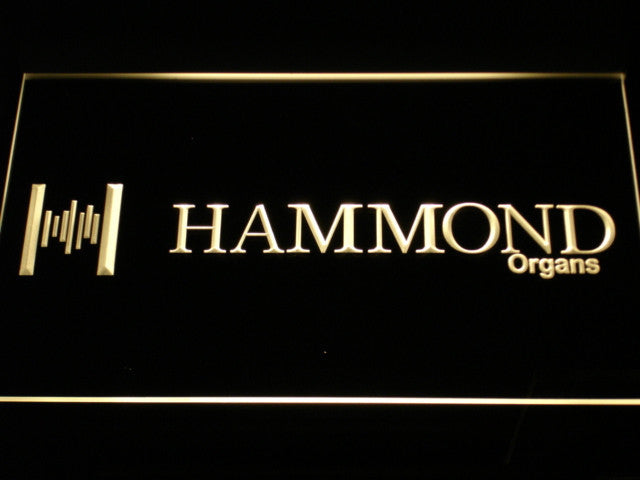 Hammond Organs Keyboards Speaker LED Sign - Multicolor - TheLedHeroes