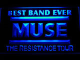 MUSE Best Band Ever LED Sign - Blue - TheLedHeroes