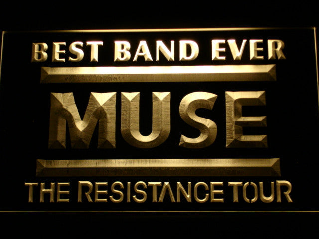 MUSE Best Band Ever LED Sign - Multicolor - TheLedHeroes