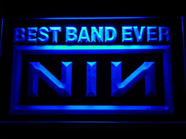 NIN Nine Inch Nail Best Band Ever LED Sign -  - TheLedHeroes