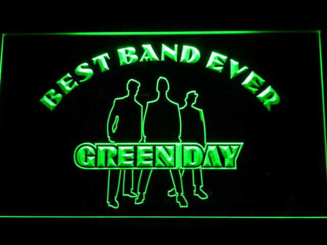 Green Day Best Band Ever LED Sign -  - TheLedHeroes