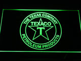 FREE TEXACO PORCELAIN GAS PUMP Bar LED Sign - Green - TheLedHeroes