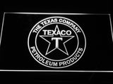 FREE TEXACO PORCELAIN GAS PUMP Bar LED Sign - White - TheLedHeroes