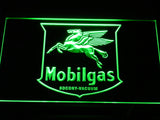 FREE MOBILGAS RD PUMP LED Sign - Green - TheLedHeroes