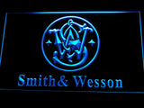 Smith Wesson Gun Firearms LED Sign - Blue - TheLedHeroes