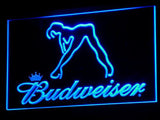 Budweiser Exotic Dancer Stripper Bar LED Sign - Blue - TheLedHeroes