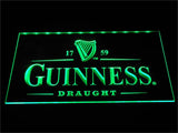 Guinness Vintage Logos Beer Bar LED Sign - Green - TheLedHeroes