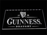 FREE Guinness Draught LED Sign - White - TheLedHeroes