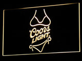 Coors Light Beer Bikini Bar Pub LED Sign - Multicolor - TheLedHeroes