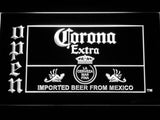 Corona Beer OPEN Bar LED Sign - White - TheLedHeroes