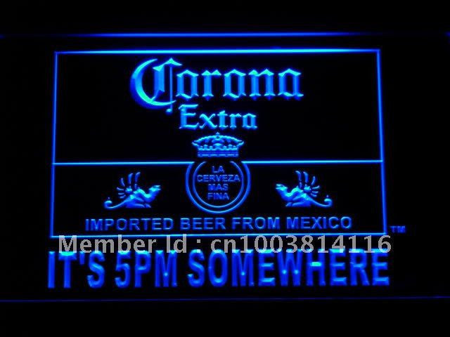 Corona Beer It's 5 pm Somewhere LED Sign -  - TheLedHeroes
