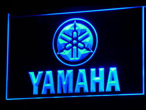 FREE Yamaha Motorcycles LED Signs - Blue - TheLedHeroes