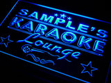 Karaoke Lounge Name Personalized Custom LED Sign - Blue - TheLedHeroes