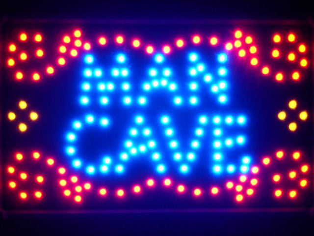 Man Cave Garage Room Led Sign -  - TheLedHeroes