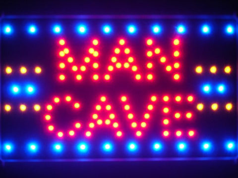FREE Man Cave Room Basement Den Led Sign -  - TheLedHeroes