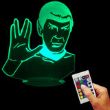 Mr.Spock 3D LED LAMP -  - TheLedHeroes