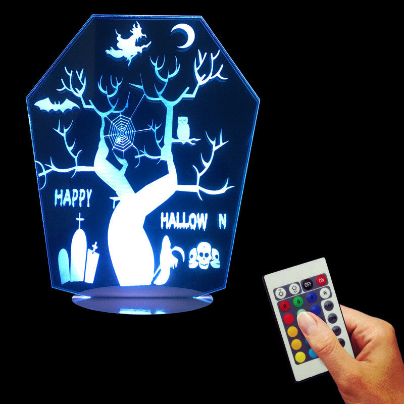 Halloween Cemetery 3D LED LAMP -  - TheLedHeroes