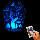 Halloween Cemetery 3D LED LAMP -  - TheLedHeroes
