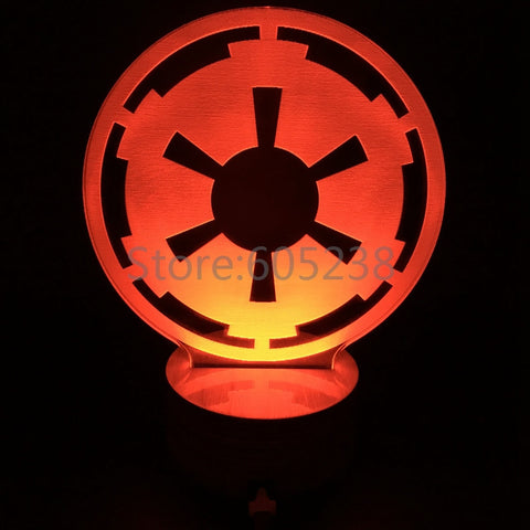 Imperial Emblem 3D LED LAMP -  - TheLedHeroes