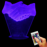 Shake Hands 3D LED LAMP -  - TheLedHeroes
