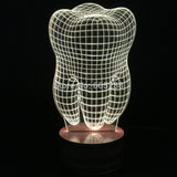 Tooth 3D LED LAMP -  - TheLedHeroes