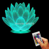 Lotus Flower 3D LED LAMP -  - TheLedHeroes