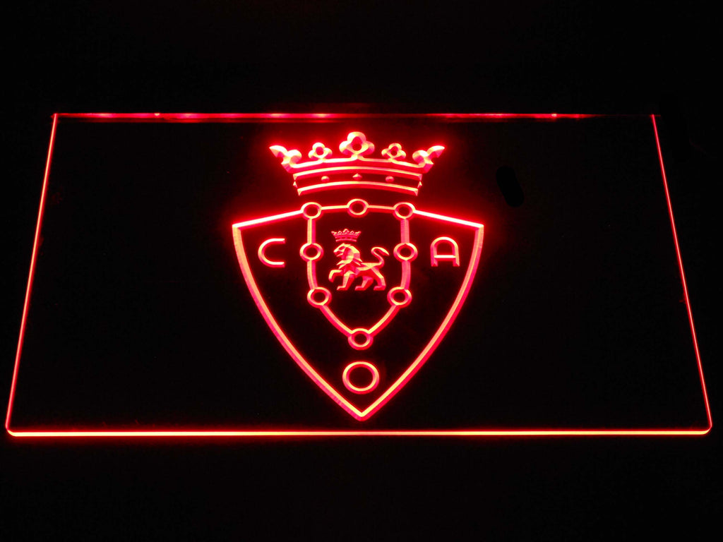 FREE CA Osasuna LED Sign - Red - TheLedHeroes