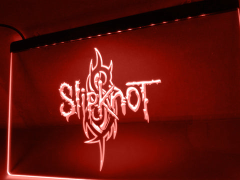 FREE Slipknot Band Logo Rock n Roll LED Sign -  - TheLedHeroes