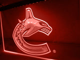 FREE Vancouver Canucks LED Sign - Red - TheLedHeroes