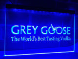 FREE Grey Goose Vodka LED Sign - Blue - TheLedHeroes