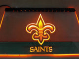 FREE New Orleans Saints LED Sign - Yellow - TheLedHeroes
