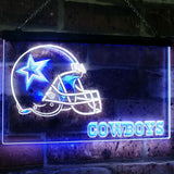 Dallas Cowboys Dual Color Led Sign -  - TheLedHeroes